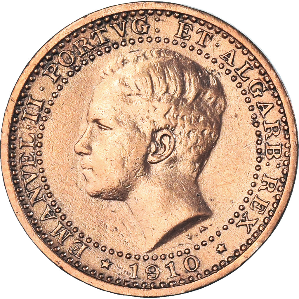 Münze, Portugal, 5 Reis, 1910