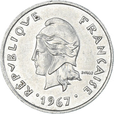 Coin, French Polynesia, 10 Francs, 1967