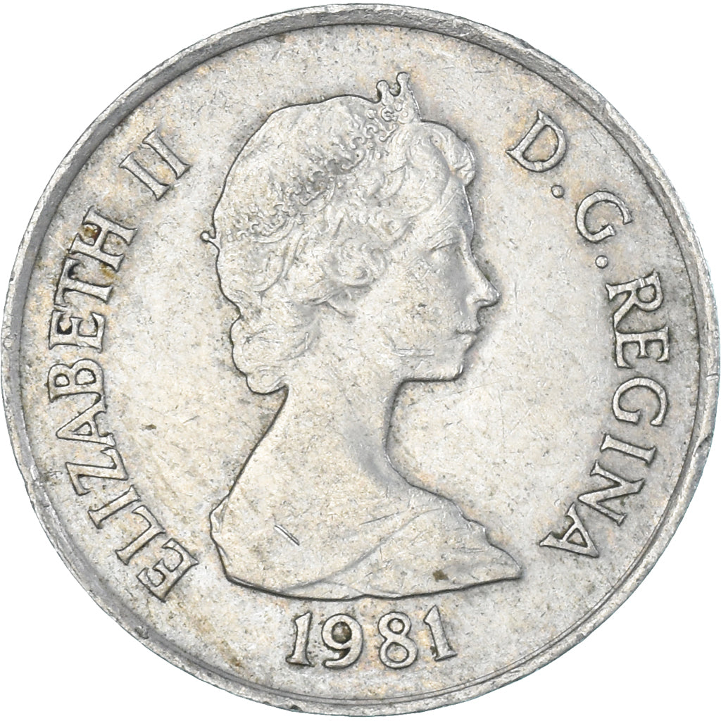 Münze, TURKS & CAICOS ISLANDS, 1/4 Crown, 1981