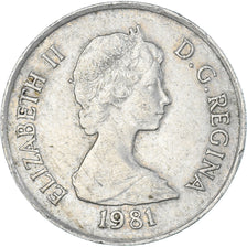 Münze, TURKS & CAICOS ISLANDS, 1/4 Crown, 1981