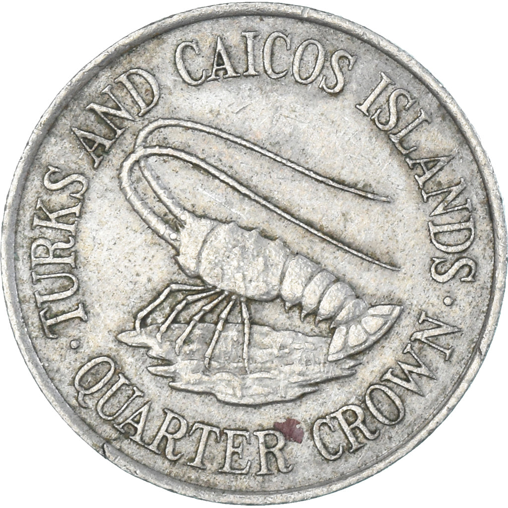 Münze, TURKS & CAICOS ISLANDS, 1/4 Crown, 1981