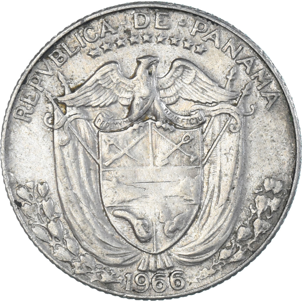 Moneda, Panamá, Balboa, 1966