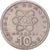 Coin, Greece, 10 Drachmai, 1980