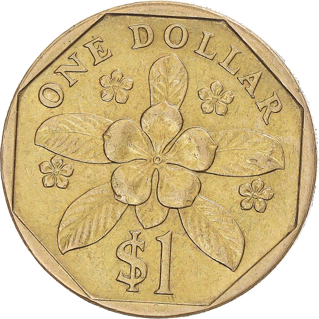 Munten, Singapur, Dollar, 1990
