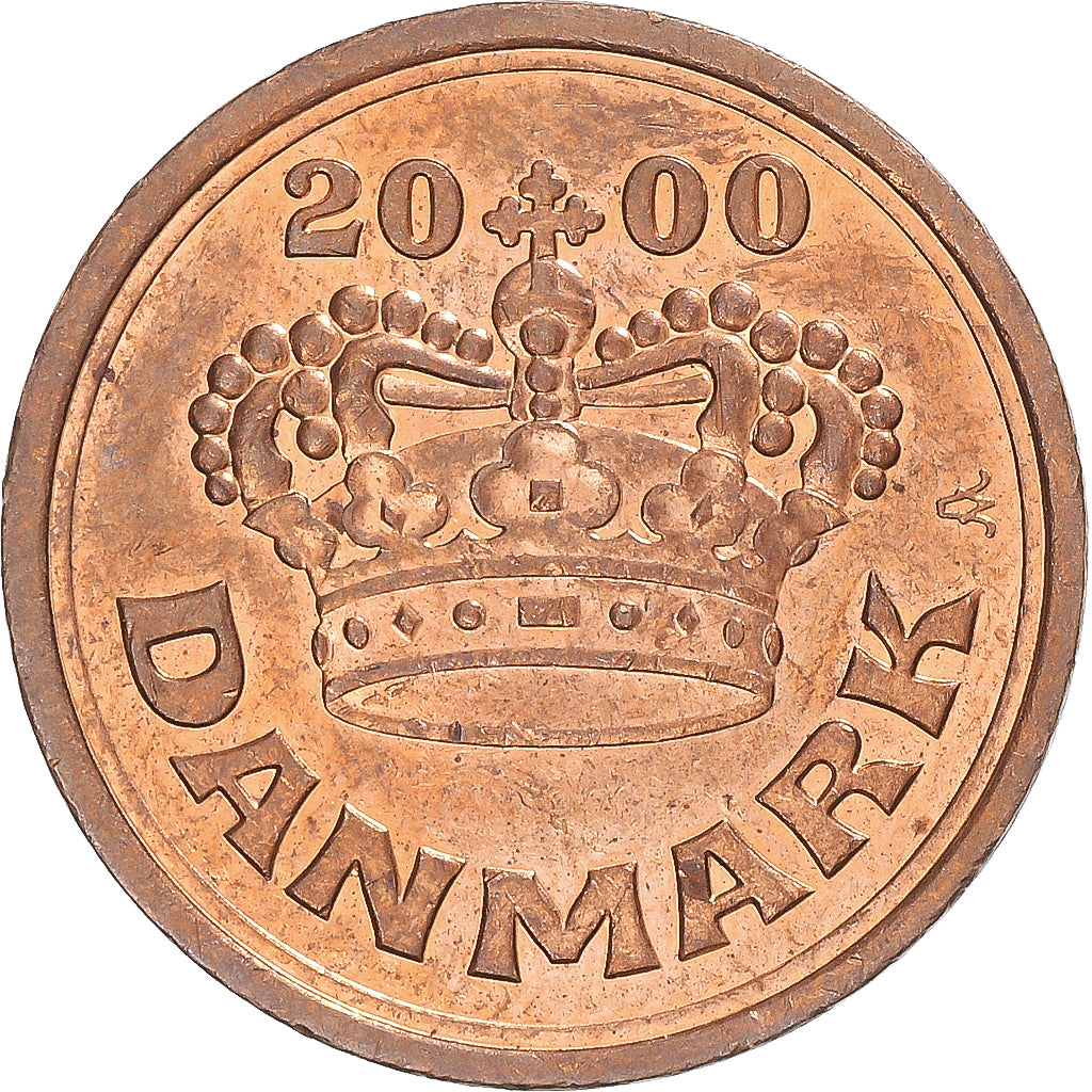 Moeda, Dinamarca, 50 Öre, 2000