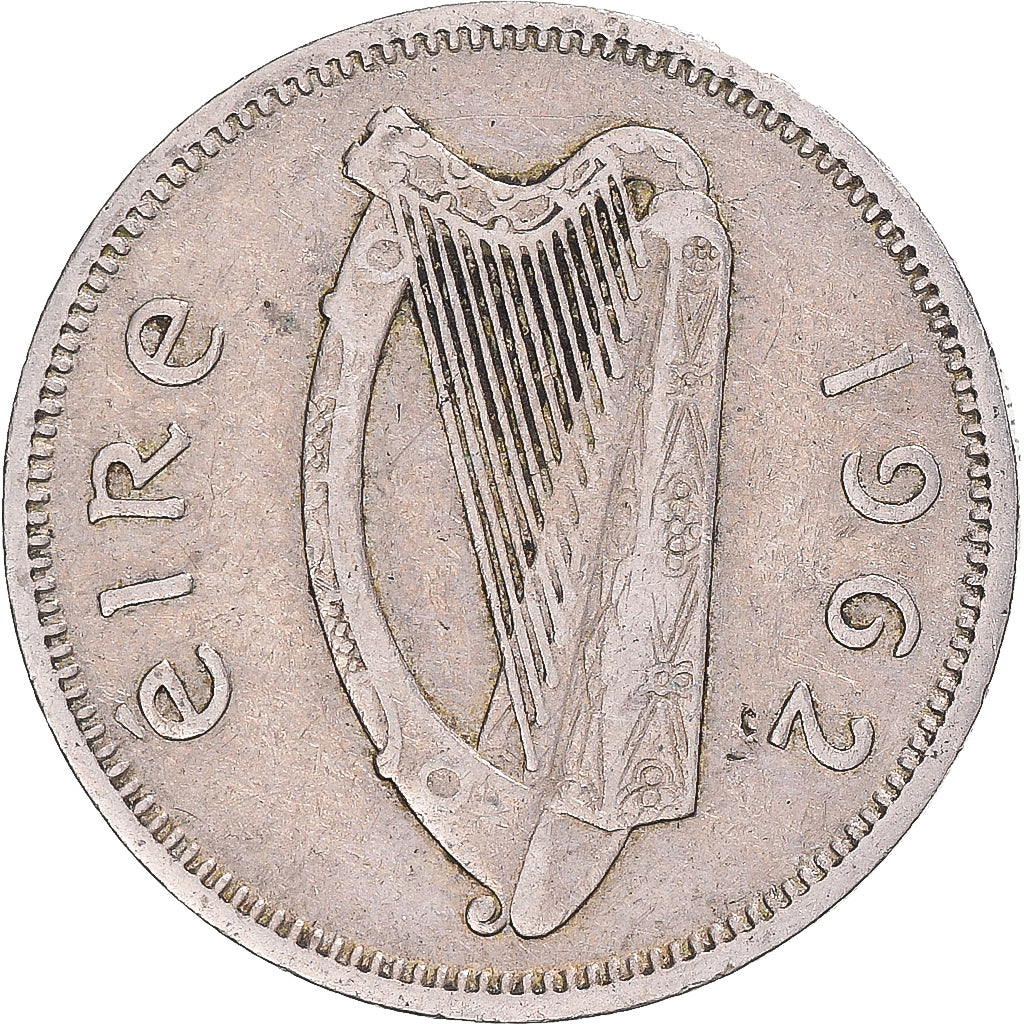 Moneda, Irlanda, Shilling, 1962