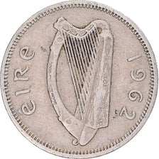 Moneda, Irlanda, Shilling, 1962