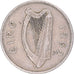 Moneda, Irlanda, Shilling, 1962