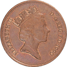 Monnaie, Grande-Bretagne, 2 Pence, 1990