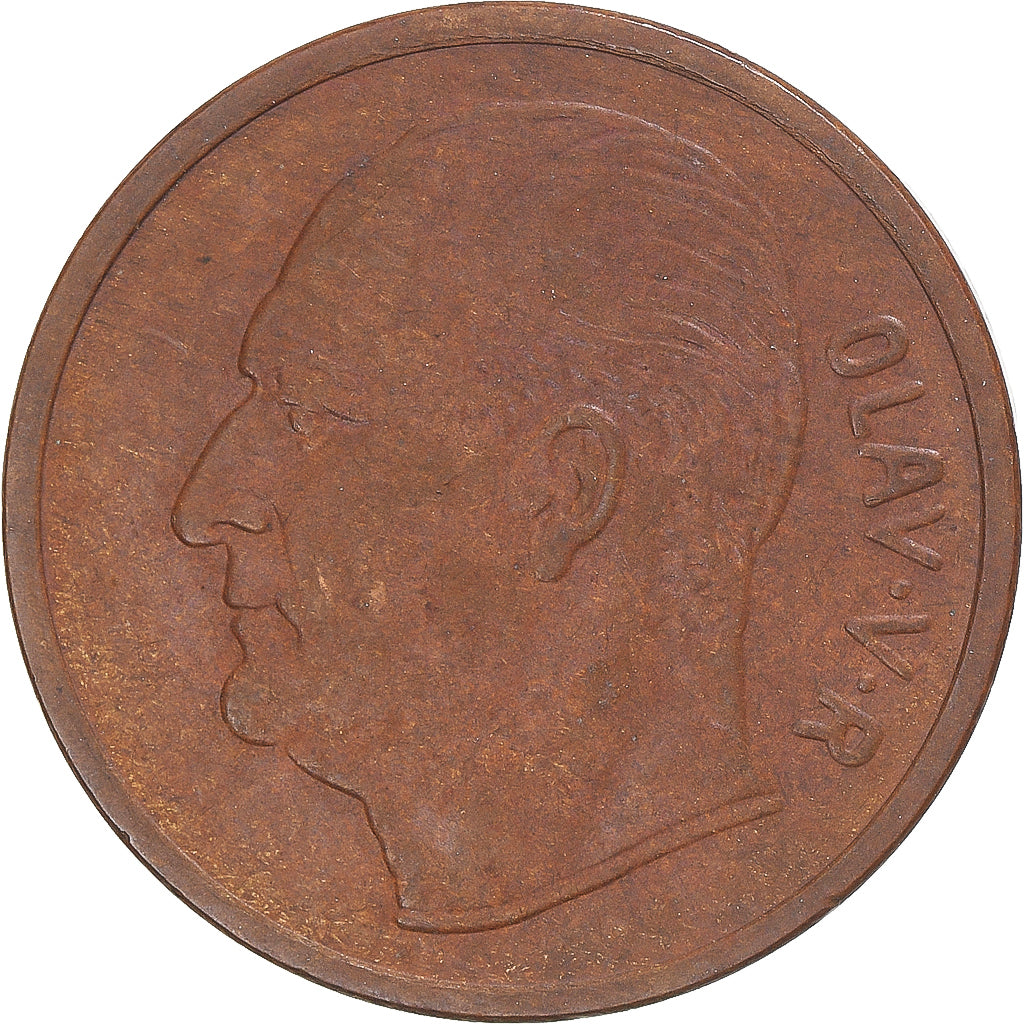 Monnaie, Norvège, 5 Öre, 1971