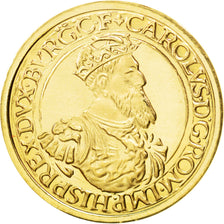 BELGIUM, 50 ECU, 1987, KM #167, MS(63), Gold, 23, 17.34