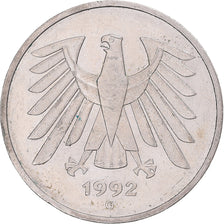 Coin, Germany, 5 Mark, 1992