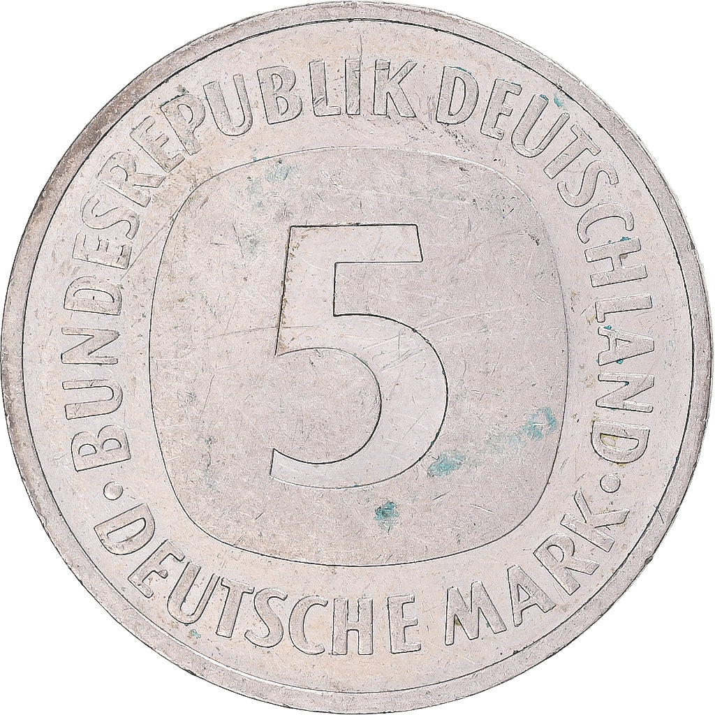 Coin, Germany, 5 Mark, 1992
