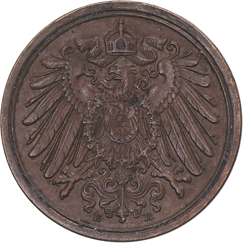 Monnaie, Allemagne, Pfennig, 1915