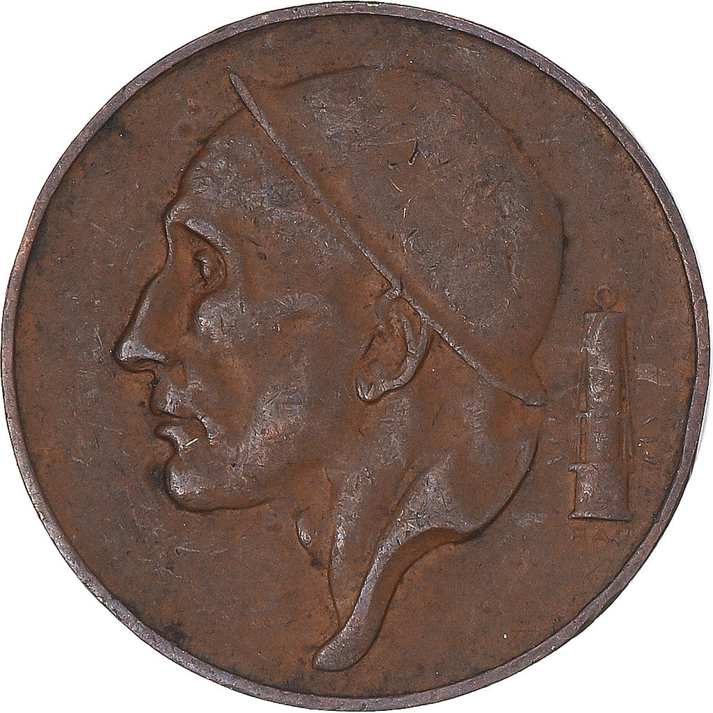 Munten, België, 50 Centimes, 1954