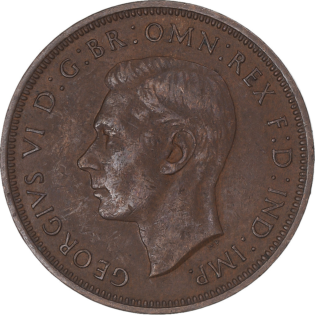 Münze, Großbritannien, 1/2 Penny, 1942
