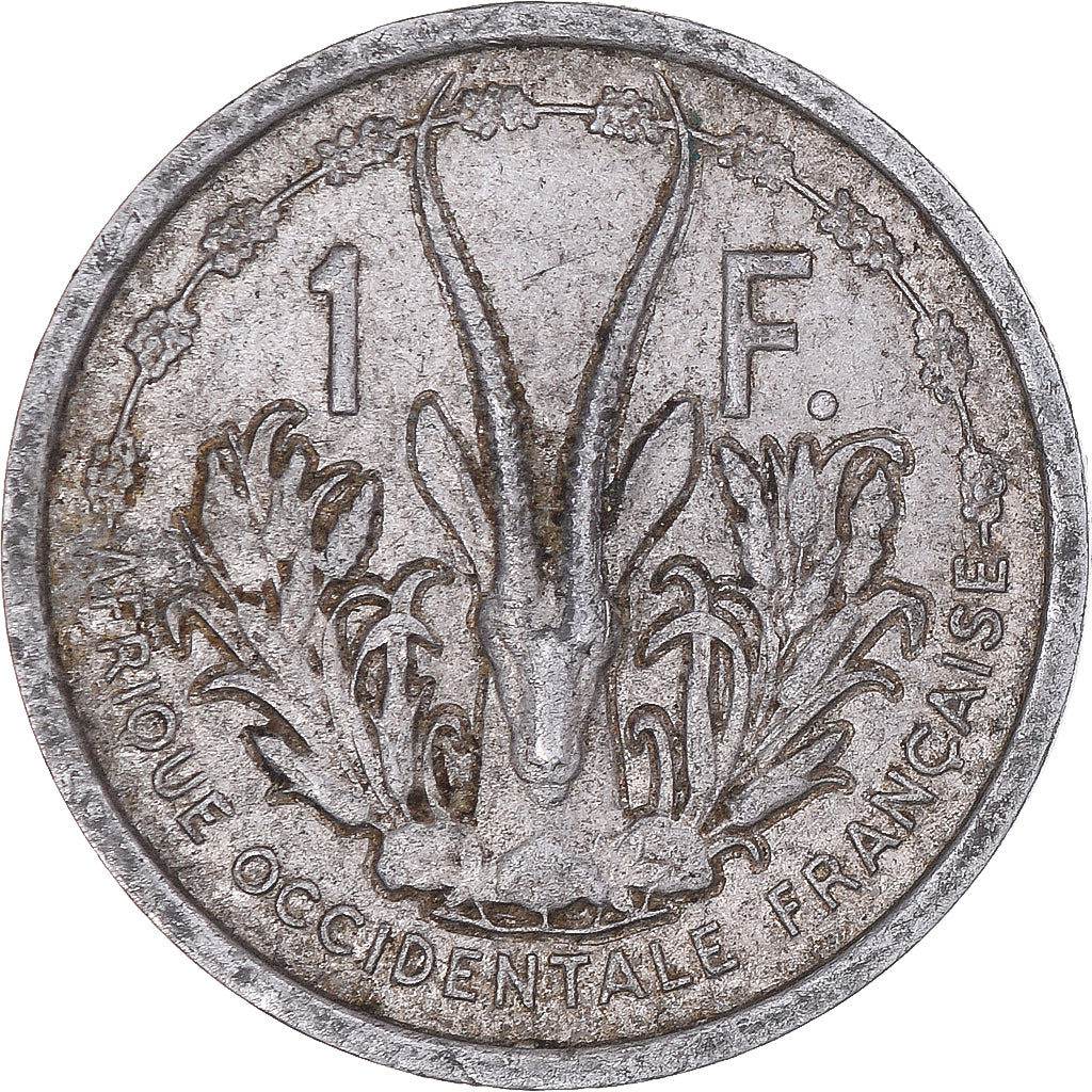 Monnaie, Afrique-Occidentale française, Franc, 1955