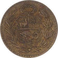 Coin, Peru, 1/2 Sol, 1956