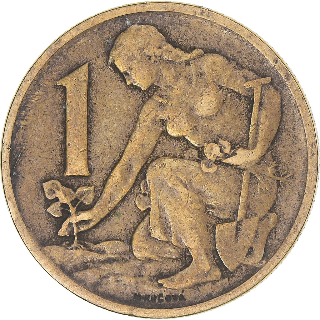 Moeda, Checoslováquia, Koruna, 1962