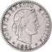 Monnaie, Suisse, 20 Rappen, 1891