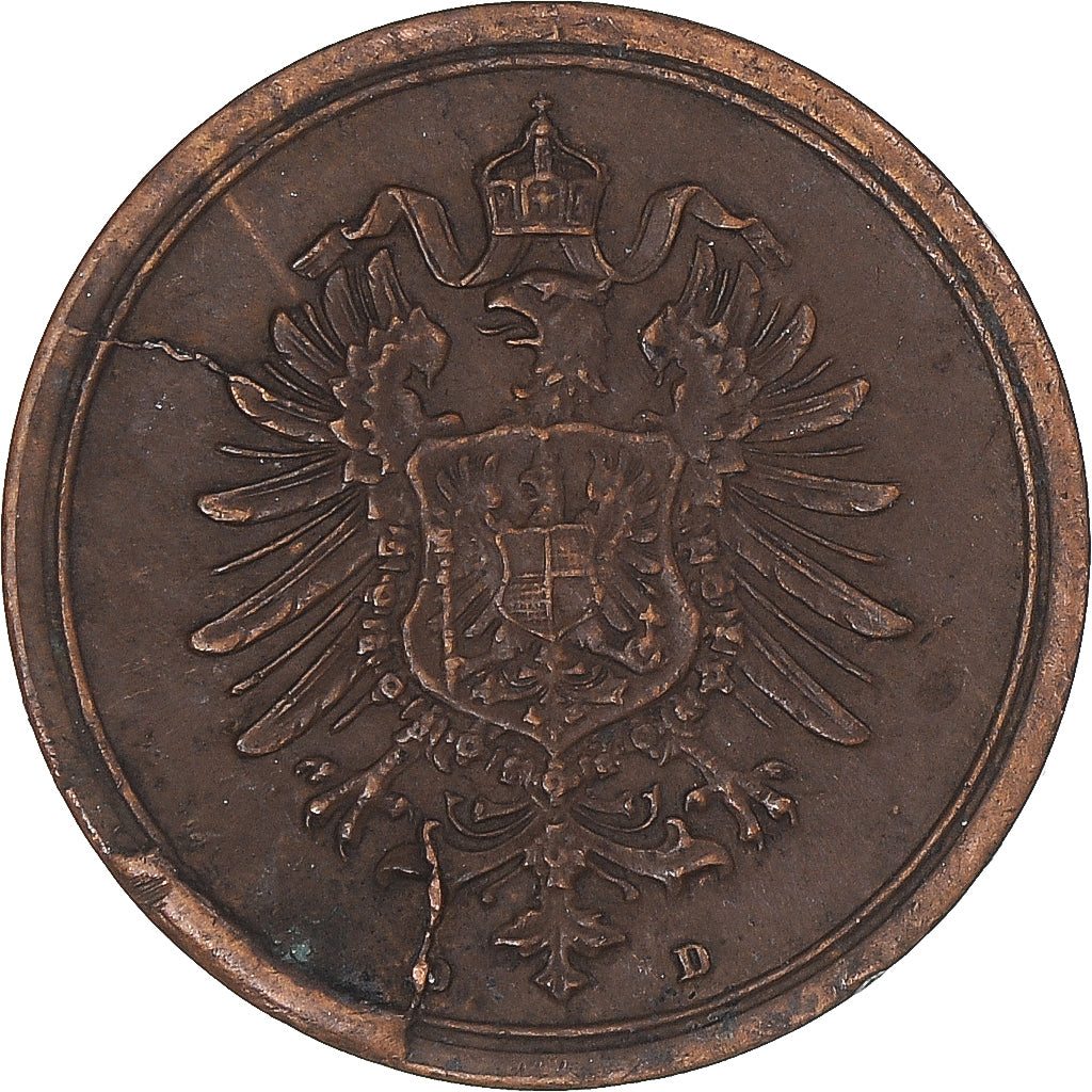 Munten, Duitsland, Pfennig, 1876