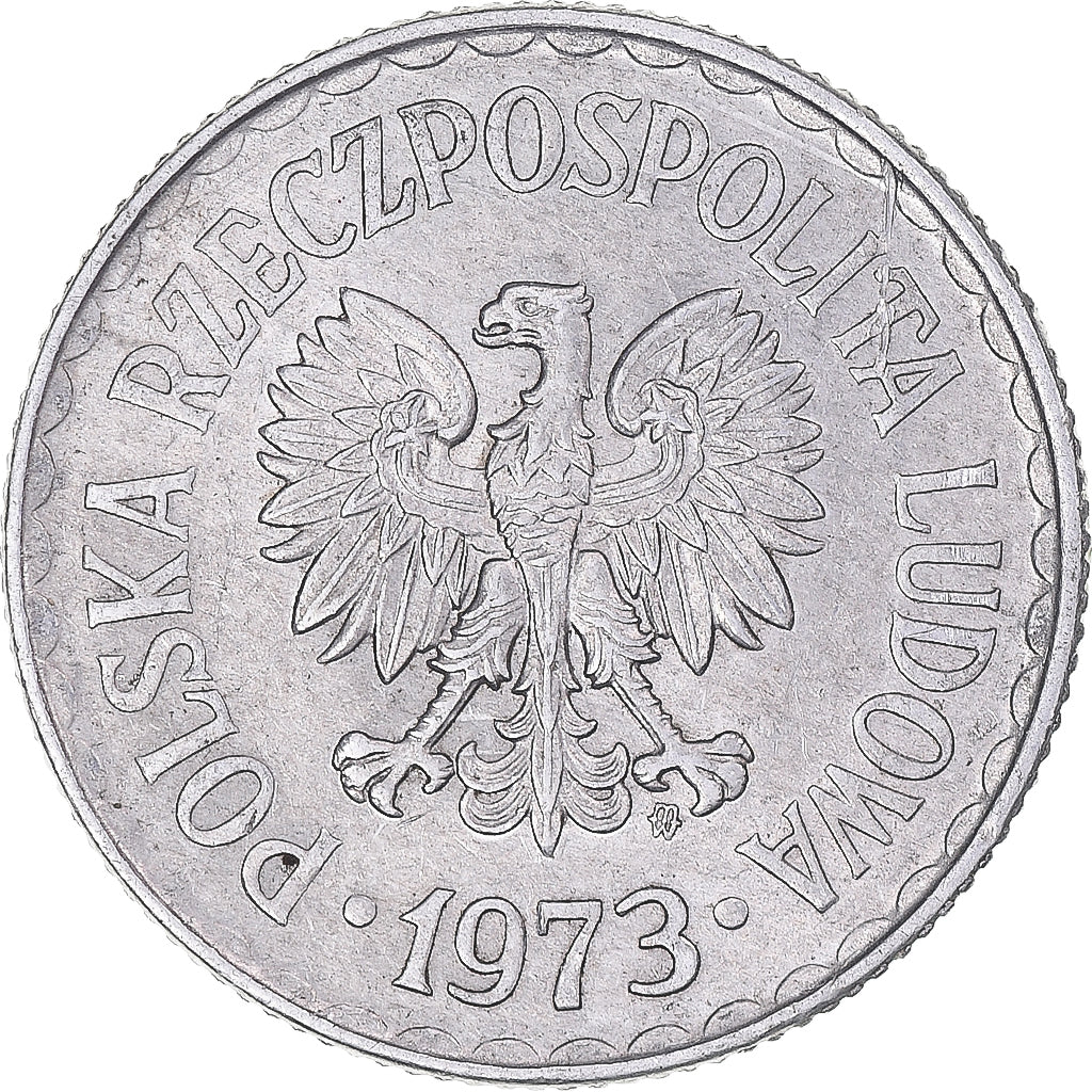Moneta, Polska, Zloty, 1973