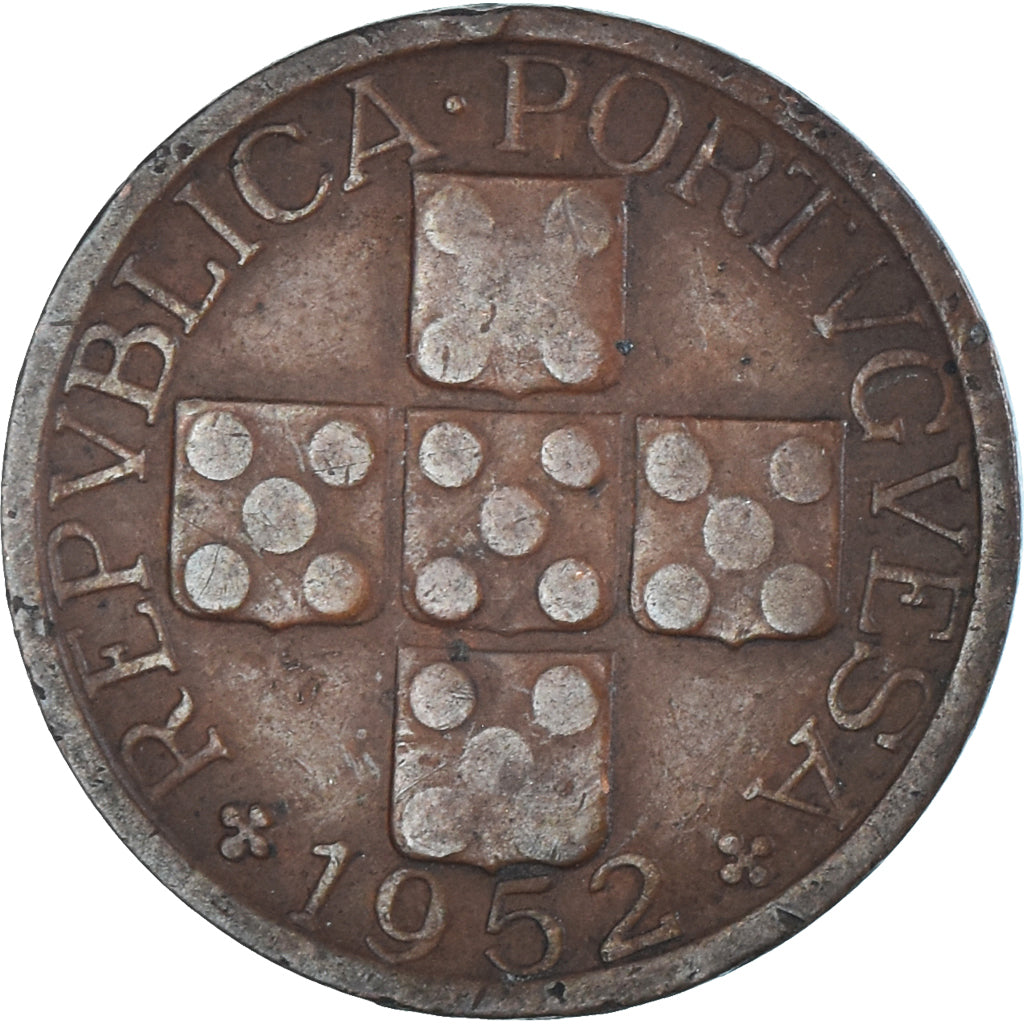 Moeda, Portugal, 20 Centavos, 1952