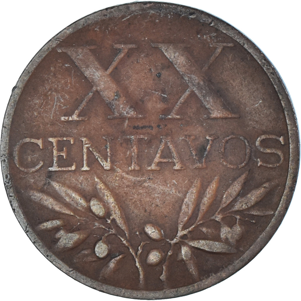 Moeda, Portugal, 20 Centavos, 1952