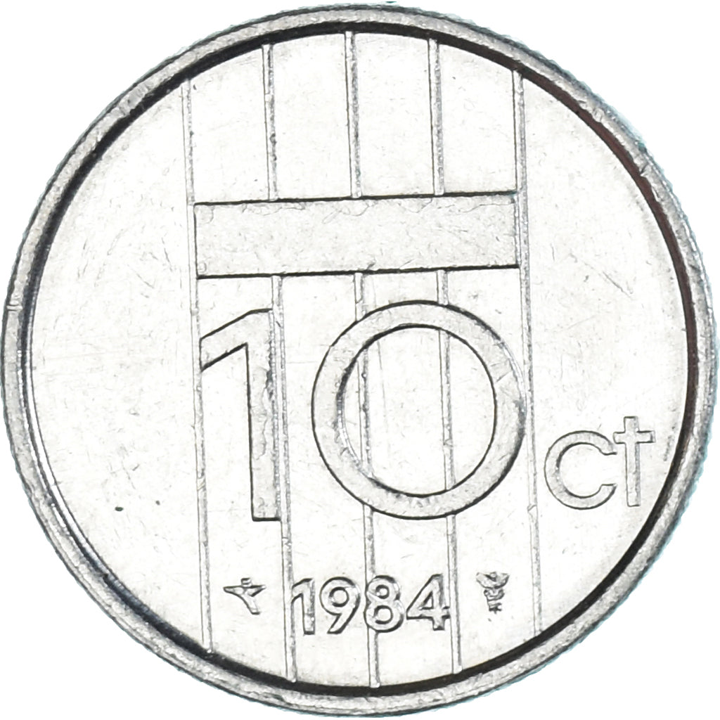 Munten, Nederland, 10 Cents, 1984