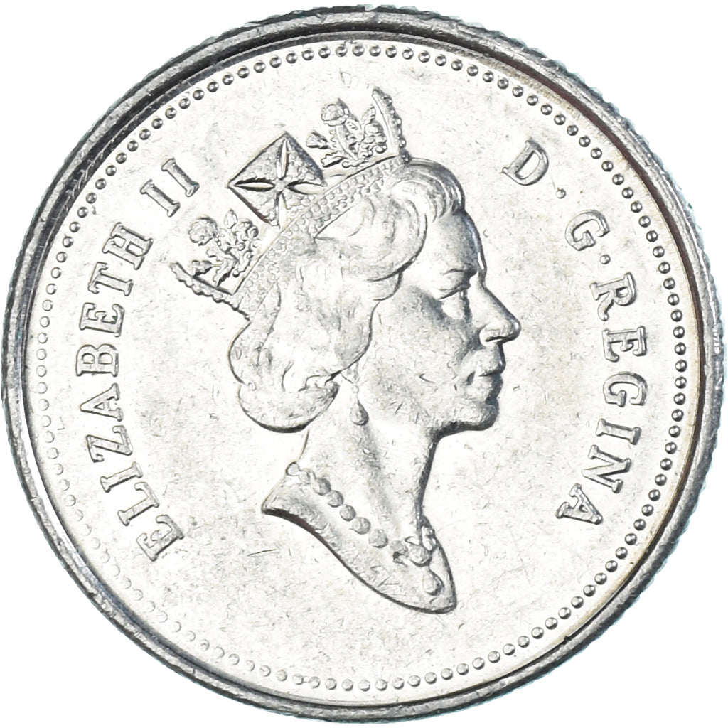 Münze, Kanada, 10 Cents, 1992