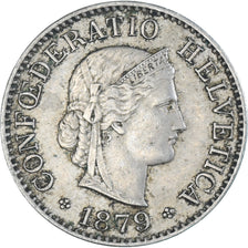 Munten, Zwitserland, 5 Rappen, 1879