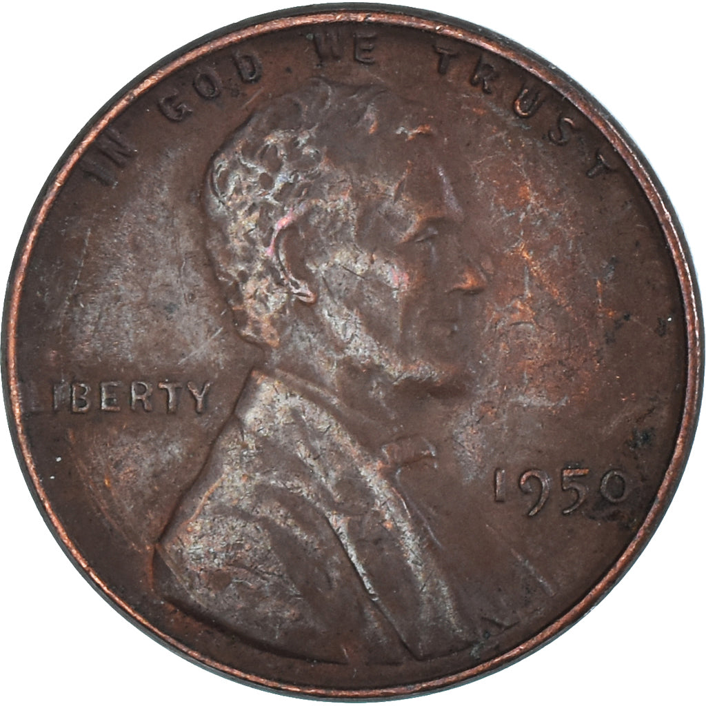 Münze, Vereinigte Staaten, Cent, 1950