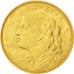 SWITZERLAND, 10 Francs, 1915, Bern, KM #36, AU(55-58), Gold, 3.22