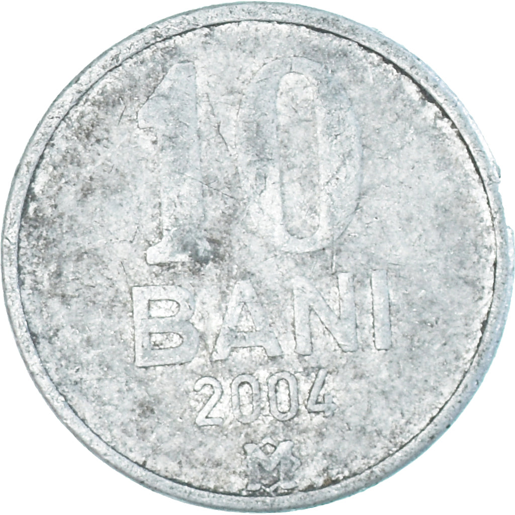 Coin, Moldova, 10 Bani, 2004