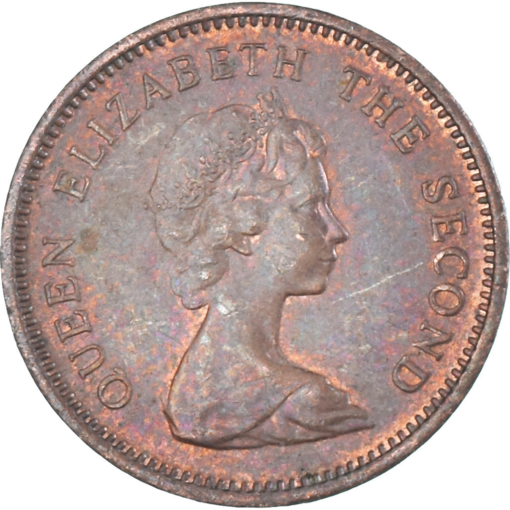 Munten, Jersey, 1/2 New Penny, 1971