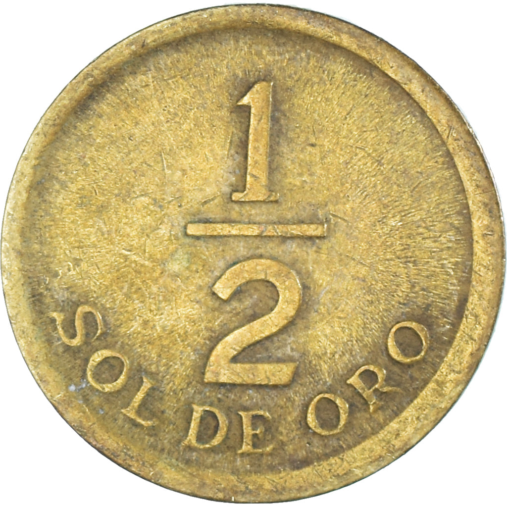 Perú, 1/2 Sol, 1975