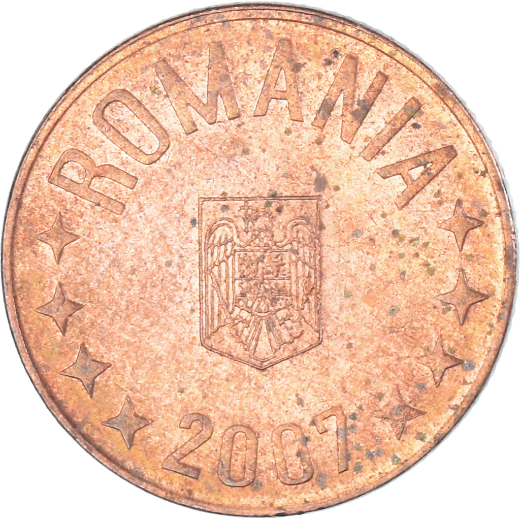 Monnaie, Roumanie, 5 Bani, 2007