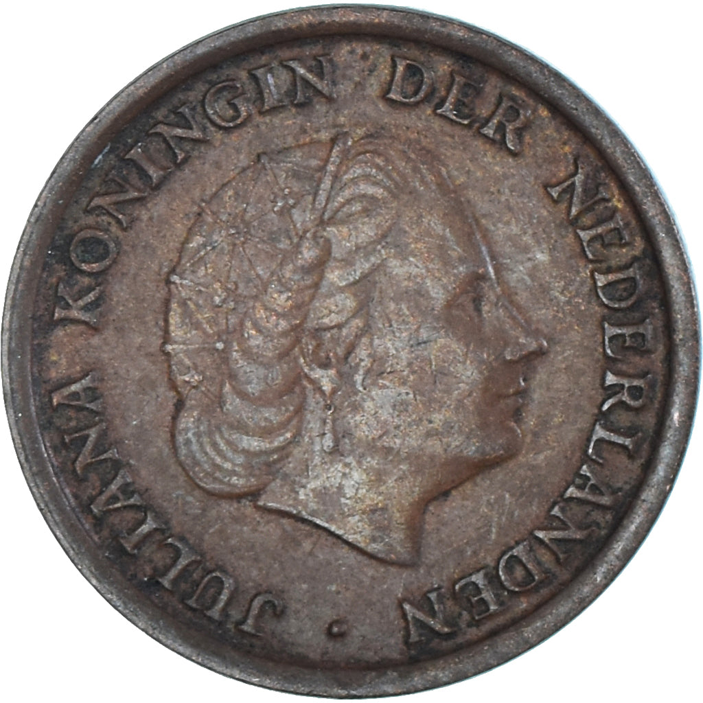 Moeda, Países Baixos, Cent, 1953