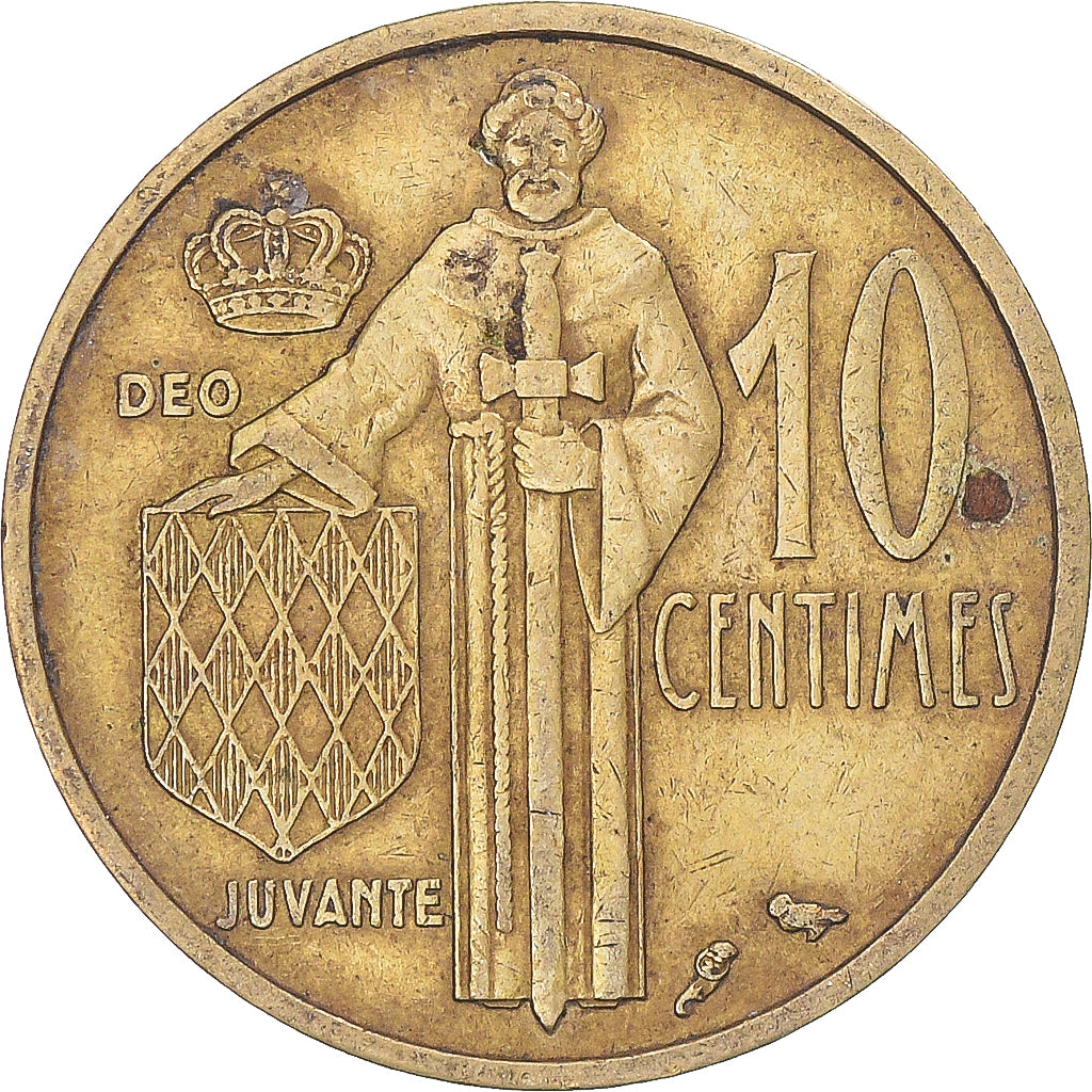 Münze, Monaco, 10 Centimes, 1962