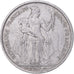 Munten, Oceania, 5 Francs, 1952