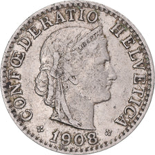 Coin, Switzerland, 20 Rappen, 1908