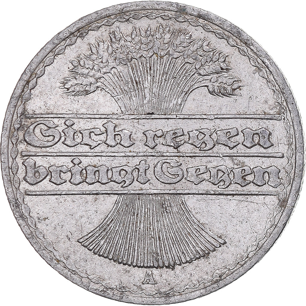 Coin, Germany, 50 Pfennig, 1922