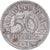 Monnaie, Allemagne, 50 Pfennig, 1922