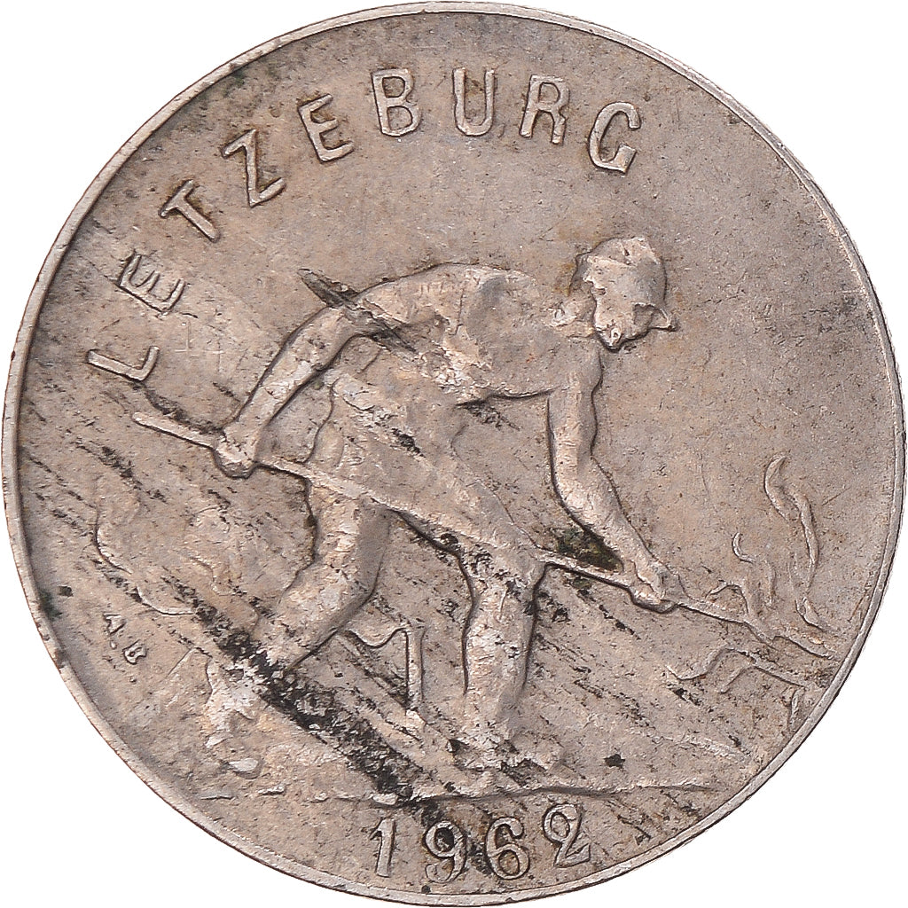 Coin, Luxembourg, Franc, 1962