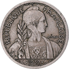 Coin, French Indochina, 20 Cents, 1939