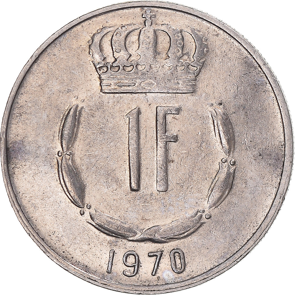 Münze, Luxemburg, Franc, 1970