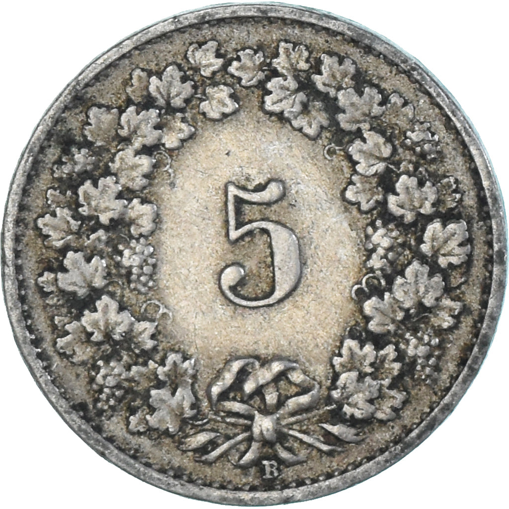 Coin, Switzerland, 5 Rappen, 1920