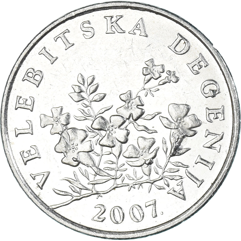 Münze, Kroatien, 50 Lipa, 2007