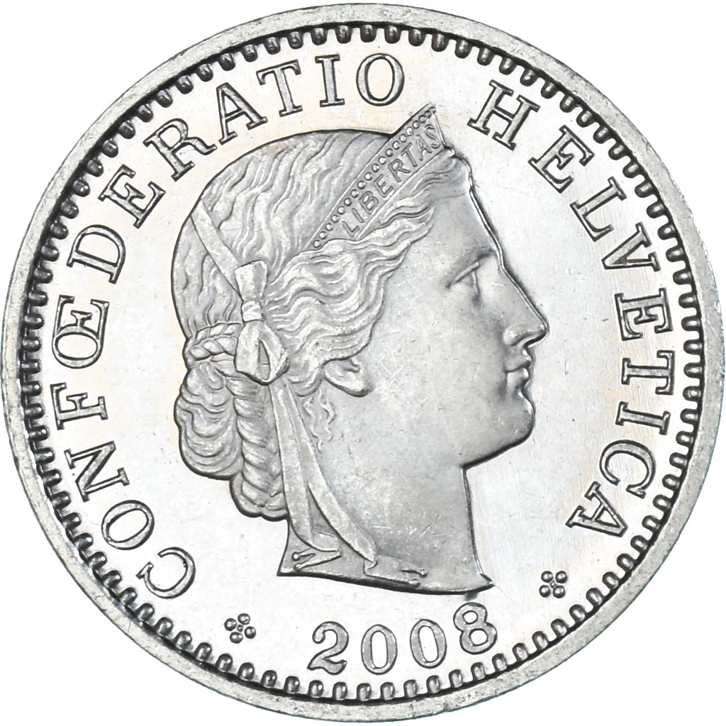 Coin, Switzerland, 20 Rappen, 2008