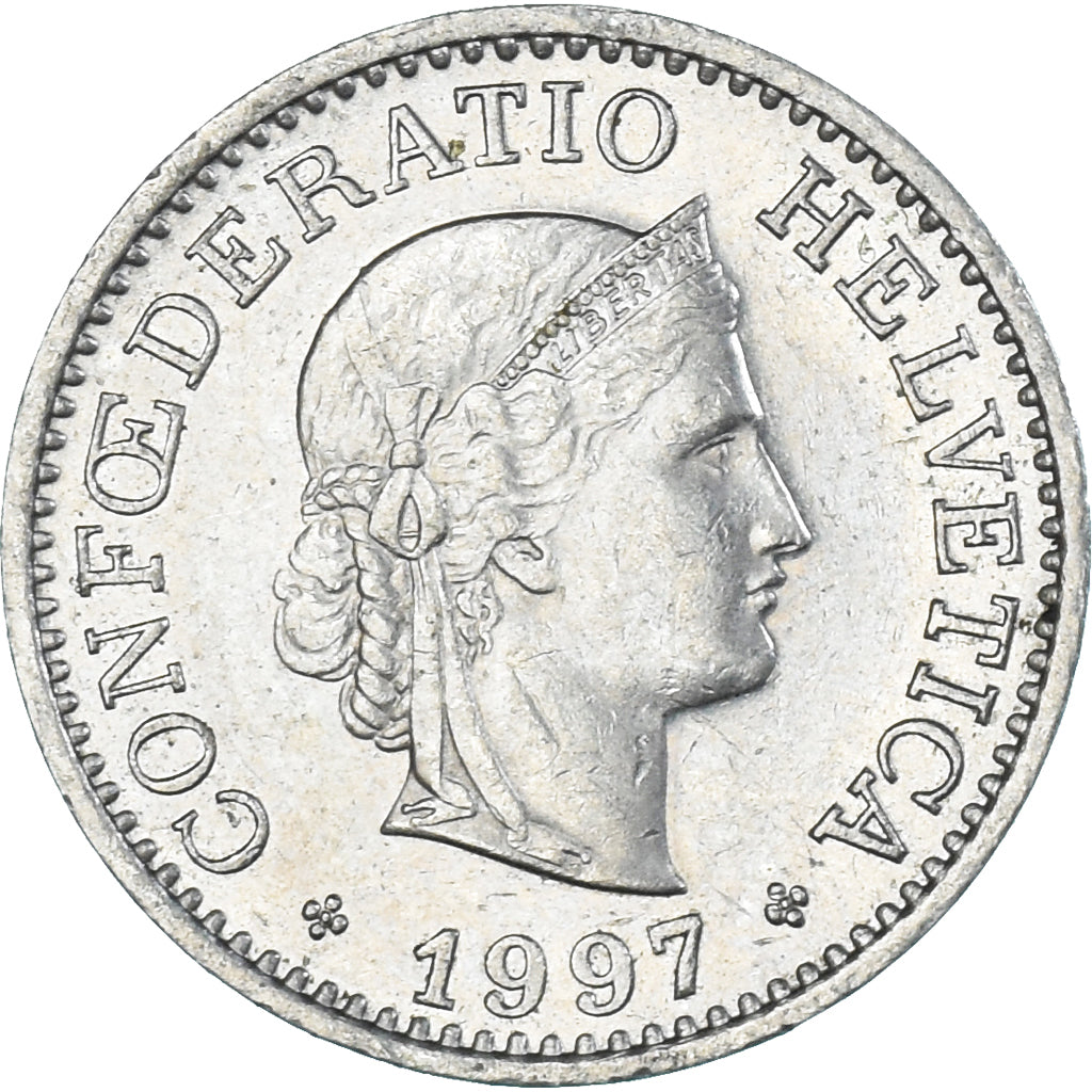 Monnaie, Suisse, 10 Rappen, 1997